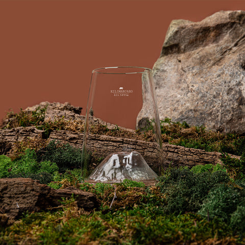 LANGE DRING TOPOGRAPHIC KILIMANJ TOPO-VD-K ALASKAN MAKER TRANSPARENTES GLAS