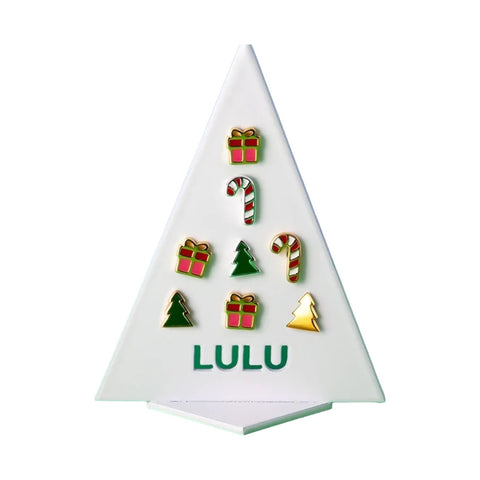 LULU COPENHAGEN VERGOLDETER 925 OHRRING LULU1523 WEIHNACHTSGESCHENK GOLD