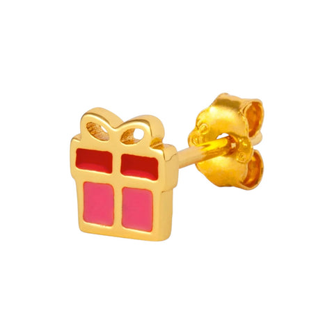 LULU COPENHAGEN VERGOLDETER 925 OHRRING LULU1523 WEIHNACHTSGESCHENK GOLD