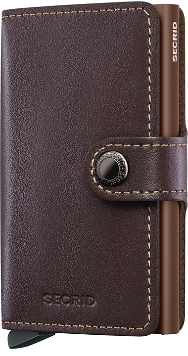 MINIWALLET ORIGINAL SCHOKOLADE SECRID BRAUN GELDBÖRSE