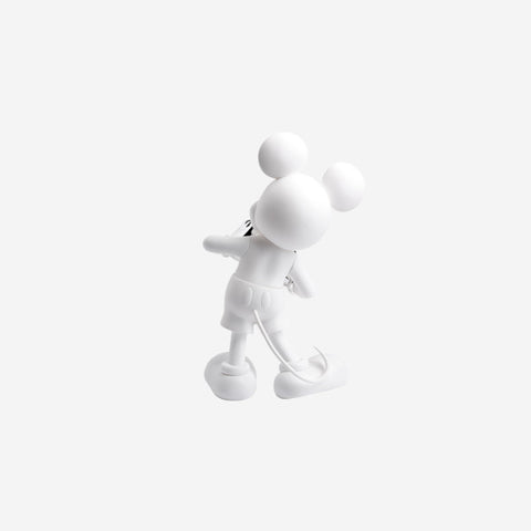 SKULPTUR MICKEY MIT LIEBE WEISS & SILBER DISST03003KHBC LEBLON DELIENNE WEISS