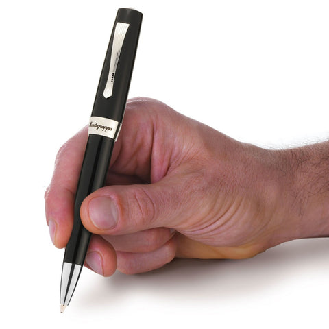 MONTEGRAPPA ELMO 02 SCHWARZER KUGELSCHREIBER
