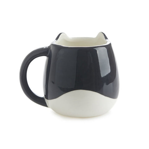KITTY-BECHER MIT HENKEL 400 ML ART. 27559 BALVI WEISS/SCHWARZ