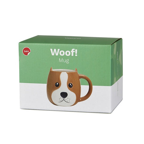 WOOF KERAMIKBECHER 400 ML ART. 26792 BALVI BRAUN