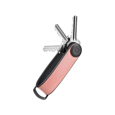 SCHLÜSSEL-ORGANIZER HYBRID-LEDER PASTELLROSA ORBITKEY