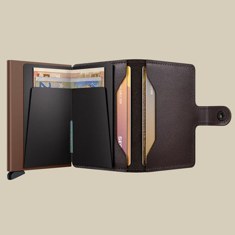 MINIWALLET ORIGINAL SCHOKOLADE SECRID BRAUN GELDBÖRSE