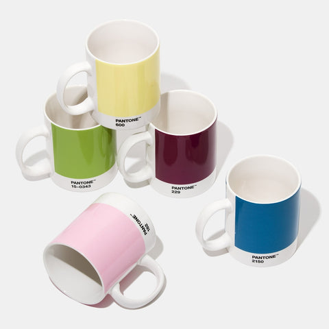 PANTONE BECHER 101030012 COPENHAGEN DESIGN GELB