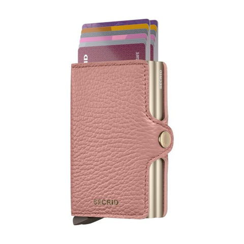 TWINWALLET GELDBÖRSE PEBBLE ROSE SECRID PINK