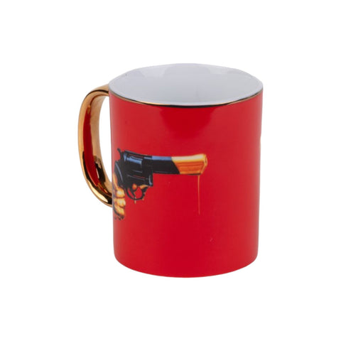 SELETTI TOILETTENPAPIER HOME REVOLVER 17219 PORZELLANBECHER