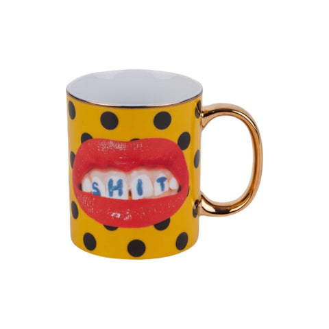 Porzellanbecher Toilettenpapier Home Shit Art. 17220 Seletti