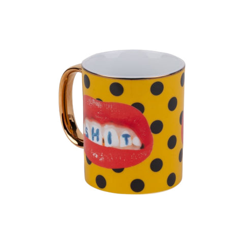 Porzellanbecher Toilettenpapier Home Shit Art. 17220 Seletti