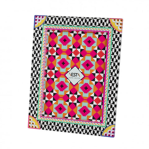 MITTLERER FOTORAHMEN 13X18 DECOR D49 ETHNIC 04227D49 VESTA MULTICOLOR