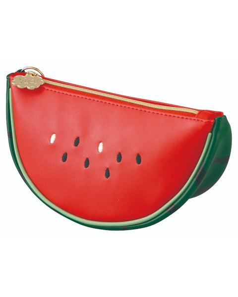 OBST/GEMÜSE FRISCHE WASSERMELONE LEDER-GELDBÖRSE YUP! ROT