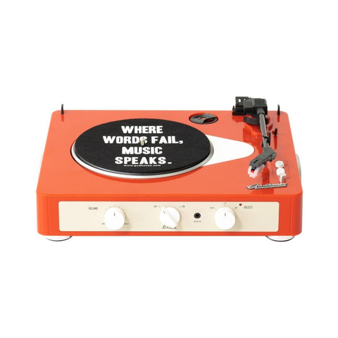 PLATTENSPIELER MK II BRAD RETRO PLATENSPELER TANGERINE GAD00115-1 GADHOUSE ORANGE