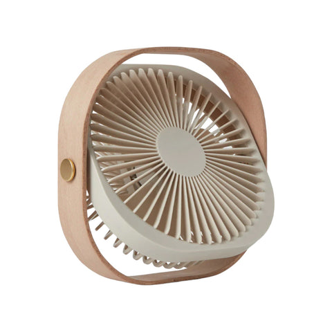 TISCHVENTILATOR-FANTASTISCHES HOLZ, BEIGE PRINTWORKS