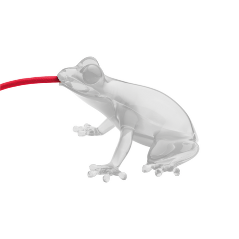 HUNGRY FROG OPAL QEEBOO WEISSE LAMPE