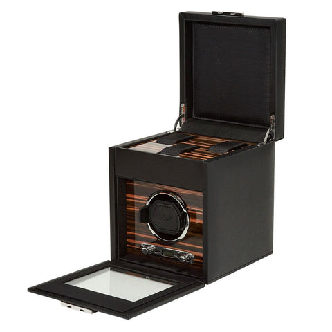ROADSTER SINGLE WATCH UHRENBOX MIT AUFBEWAHRUNG 457156 WOLF BLACK