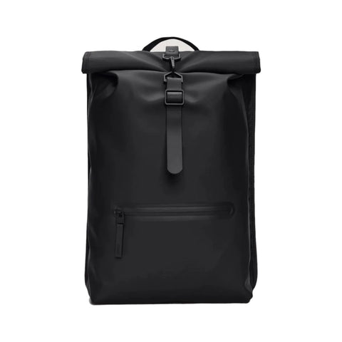 ZAINO ROLLTOP RUCKSACK W3 13320 RAINS BLACK