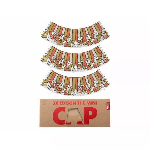 MINI CAPPIE SET SERPENTINE GOLD HONEY (3pZ) FATBOY