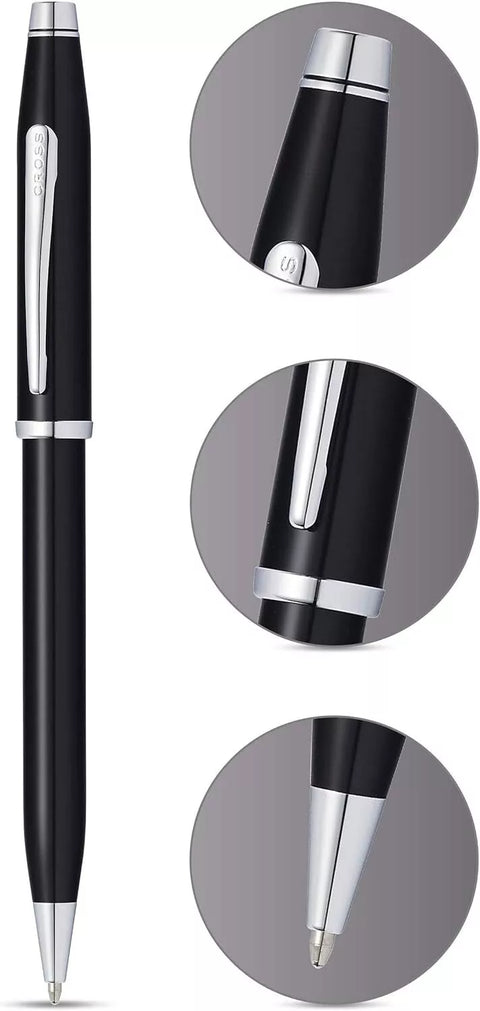 CENTURY II BALL SCHWARZ-CHROM AT0082WG-157 KREUZ SCHWARZ