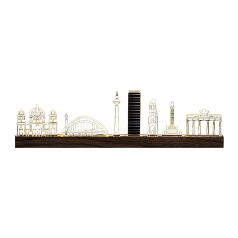OBERLICHT SBAM DESIGN 43 X 16 X 3 CM BERLIN TRANSPARENT