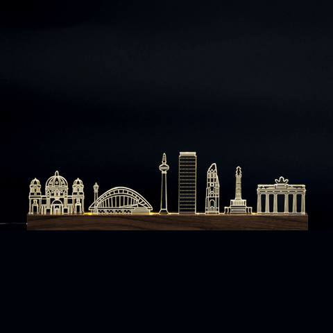 OBERLICHT SBAM DESIGN 43 X 16 X 3 CM BERLIN TRANSPARENT