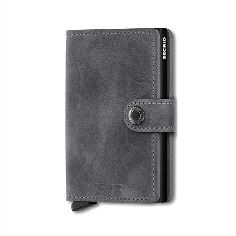 MINIWALLET SECRID VINTAGE grau-schwarz