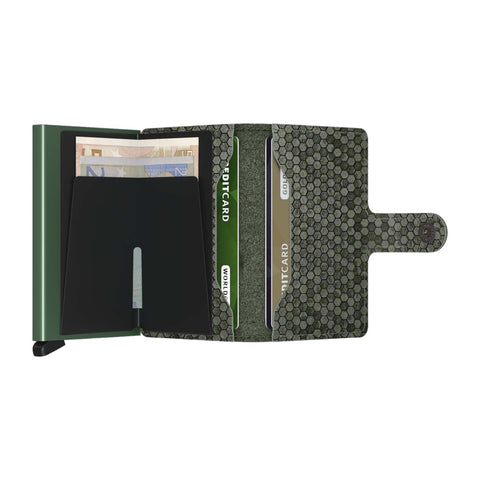 MINIWALLET SECRID HEXAGON GRÜN