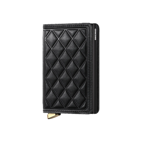 SECRID PREMIUM SLIMWALLET EMBOSS DIAMOND SCHWARZ