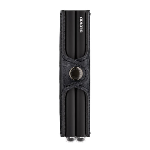 PORTAFOGLIO PREMIUM TWINWALLET EMBOSS LINES + SECRID BLACK