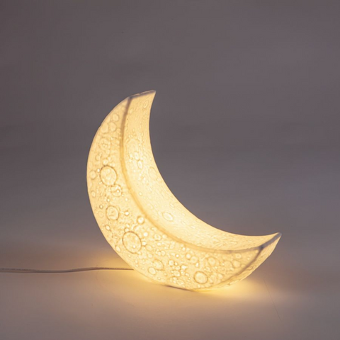 LAMPADA SELETTI IN PORCELLANA MY TINY MOON 14801 WHITE