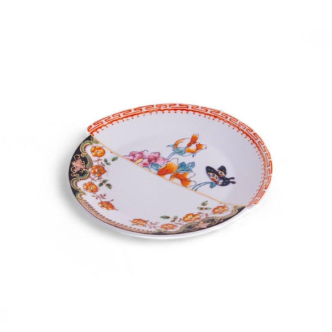 HYBRID-PORZELLAN-UNTERTASSE CM 15 ZERMUDE 09705 SELETTI WEISS