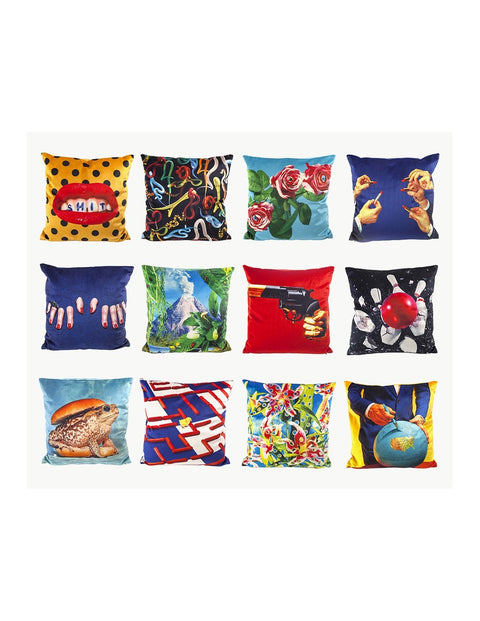 TOILETTENPAPIERKISSEN 50X50 MUND MIT STIFTEN 02330 SELETTI MULTICOLOR