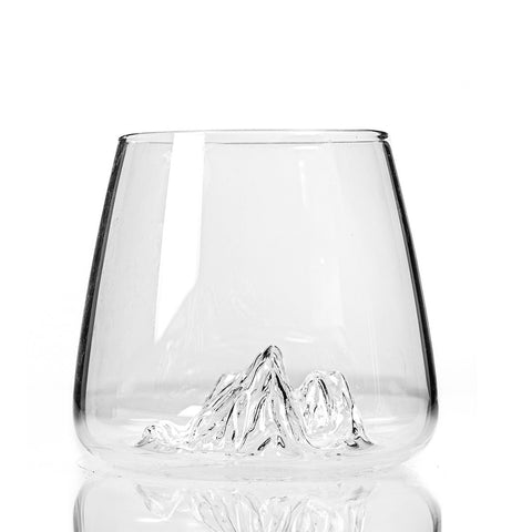 SET 2 TOPOGRAPHISCHE GLÄSER 3CIME/MONTEROSA TOPO-TCMR ALASKAN MAKER TRANSPARENT