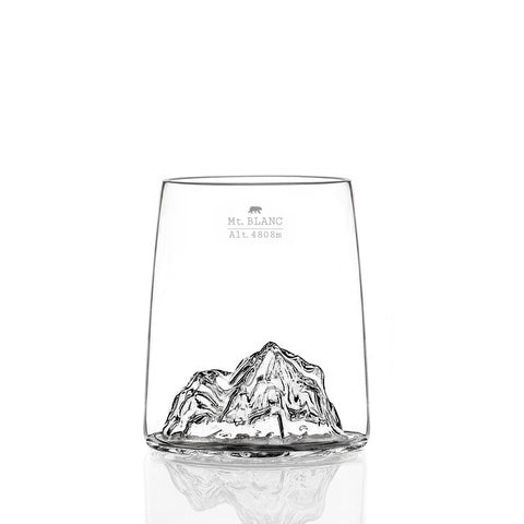 SET DUE BICCHIERINI 2 MONTAGNE M.BIANCO/EVEREST ART. TOPO-S-BE ALASKAN MAKER