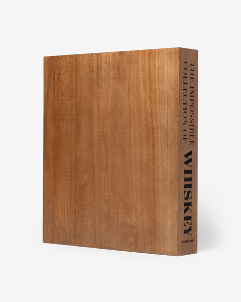 LIBRO THE IMPOSSIBLE COLLECTION OF WHISKEY ASSOULINE BROWN