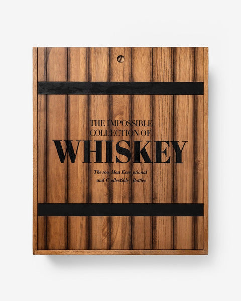 LIBRO THE IMPOSSIBLE COLLECTION OF WHISKEY ASSOULINE BROWN