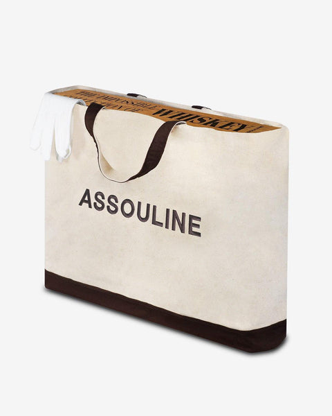 LIBRO THE IMPOSSIBLE COLLECTION OF WHISKEY ASSOULINE BROWN