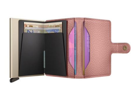 SECRID ROSE PEBBLE ROSE MINIWALLET