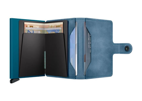 SECRID BLUE VINTAGE TEAL MINIWALLET