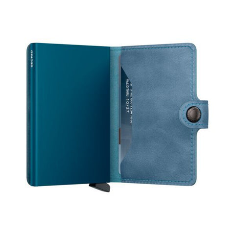SECRID BLUE VINTAGE TEAL MINIWALLET