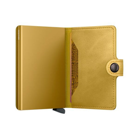 SECRID GELBE VINTAGE MINIBRIEFTASCHE