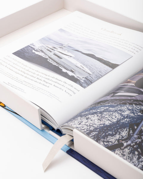LIBRO YACHTS THE IMPOSSIBLE COLLECTION ASSOULINE BLUE