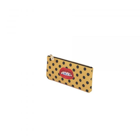 SELETTI FEDERMÄPPCHEN AUS BEDRUCKTEM PU-TOILETTENPAPIER CM 21X9 SHIT 02520