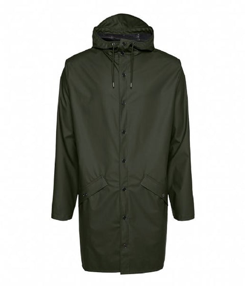 LANGE JACKE RAINS ART 12020 GRÖSSE M GRÜN