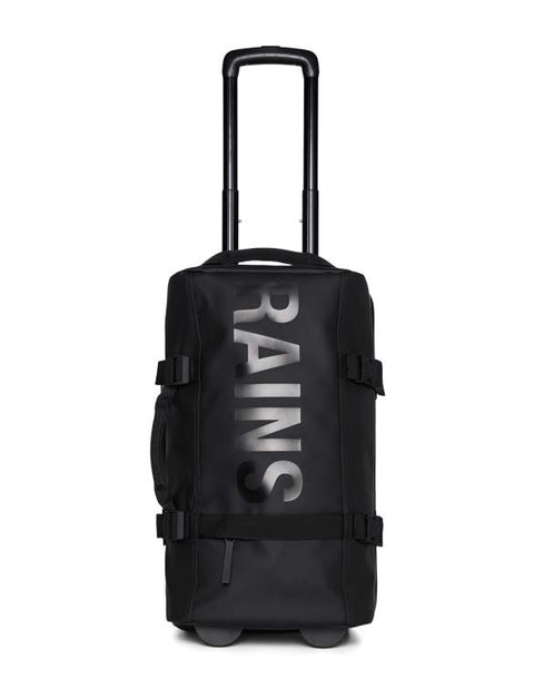 TROLLEY TRAVEL TEXEL CABIN BAG W3 13460 RAINS BLACK