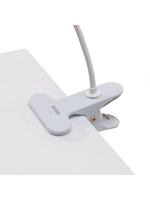 SELETTI USB-LAMPE AUS WEISSEM HARZ MIT SPARROW-CUISING-KLEMME