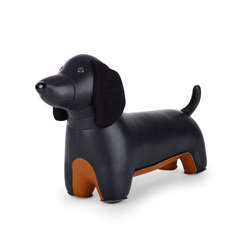 ZUNY CLASSIC DOORSTOP 2 KG TECKEL BLACK