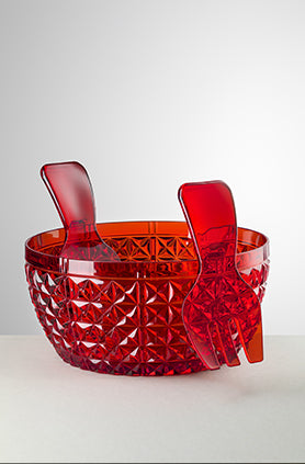 MARIO LUCA GIUSTI CHIURCHILL RED SALAD BOWL