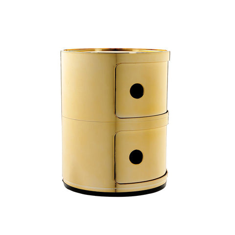 MODULAR NACHTTISCH 2 ELEMENTE 05966/GG KARTELL GOLD
